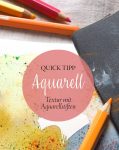 #aquarell_quicktipp

Ein kleiner Tipp für eure nächste Malsession: 

Schnappt euch zusätzlich ein paar wasservermalbare Farbstifte und Sandpapier (ein kleines Bastelmesser tut es zur Not auch). Dann reibt die Mienen über das Sandpapier, sodass der feine Farbstaub direkt auf euer noch feuchtes Bild fällt. 

Das gibt ganz überraschende Effekte, die Farbspritzern ähneln, aber feiner und gezielter eingesetzt werden können. So könnt ihr euer Bild  noch interessanter machen. Oder habt einfach Spaß, was Neues auszuprobieren. 

#aquarellmalerei #malenlernen #aquarell #aquarellepainting