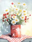 Selbstgepflückte Sommerwiesensträuße sind die schönsten Sträuße! 🌼🌿🌻

#watercolorbouquet #fleursaquarelle #dorokaiserwatercolor #aquarelleflowers #kunstgalerie