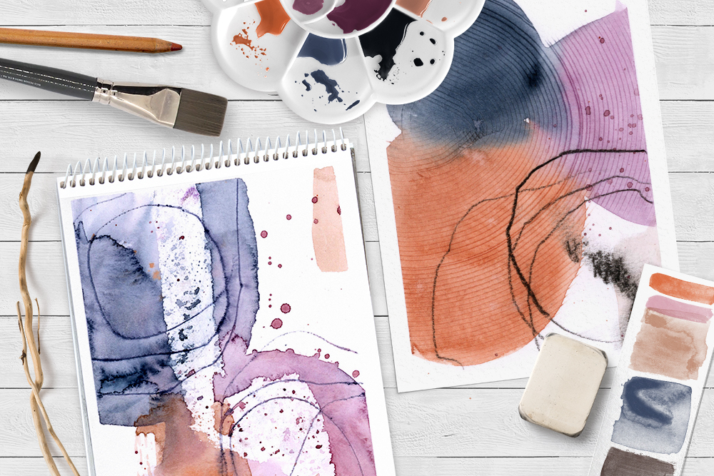 Aquarell Techniken Titelbild