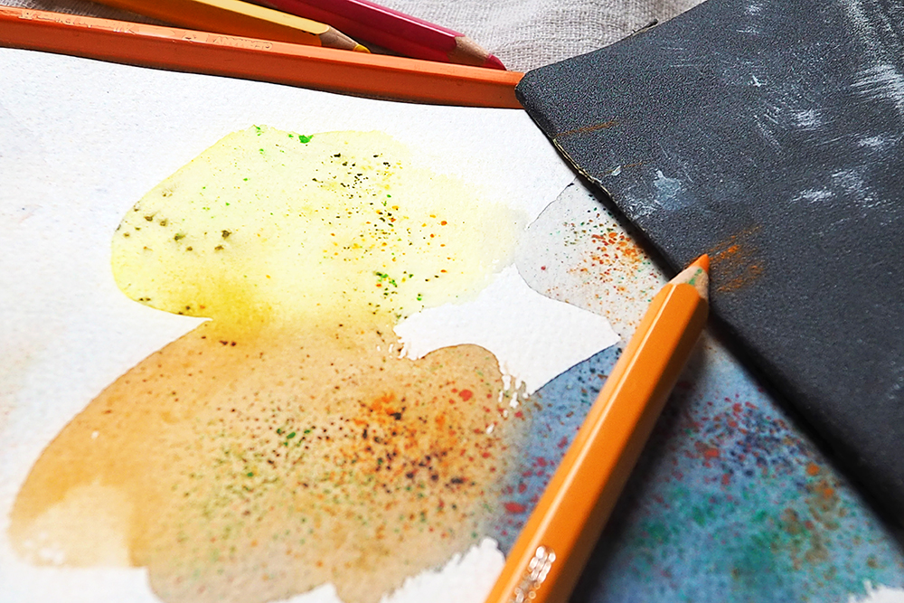 Malen mit Aquarellfarben - Titel